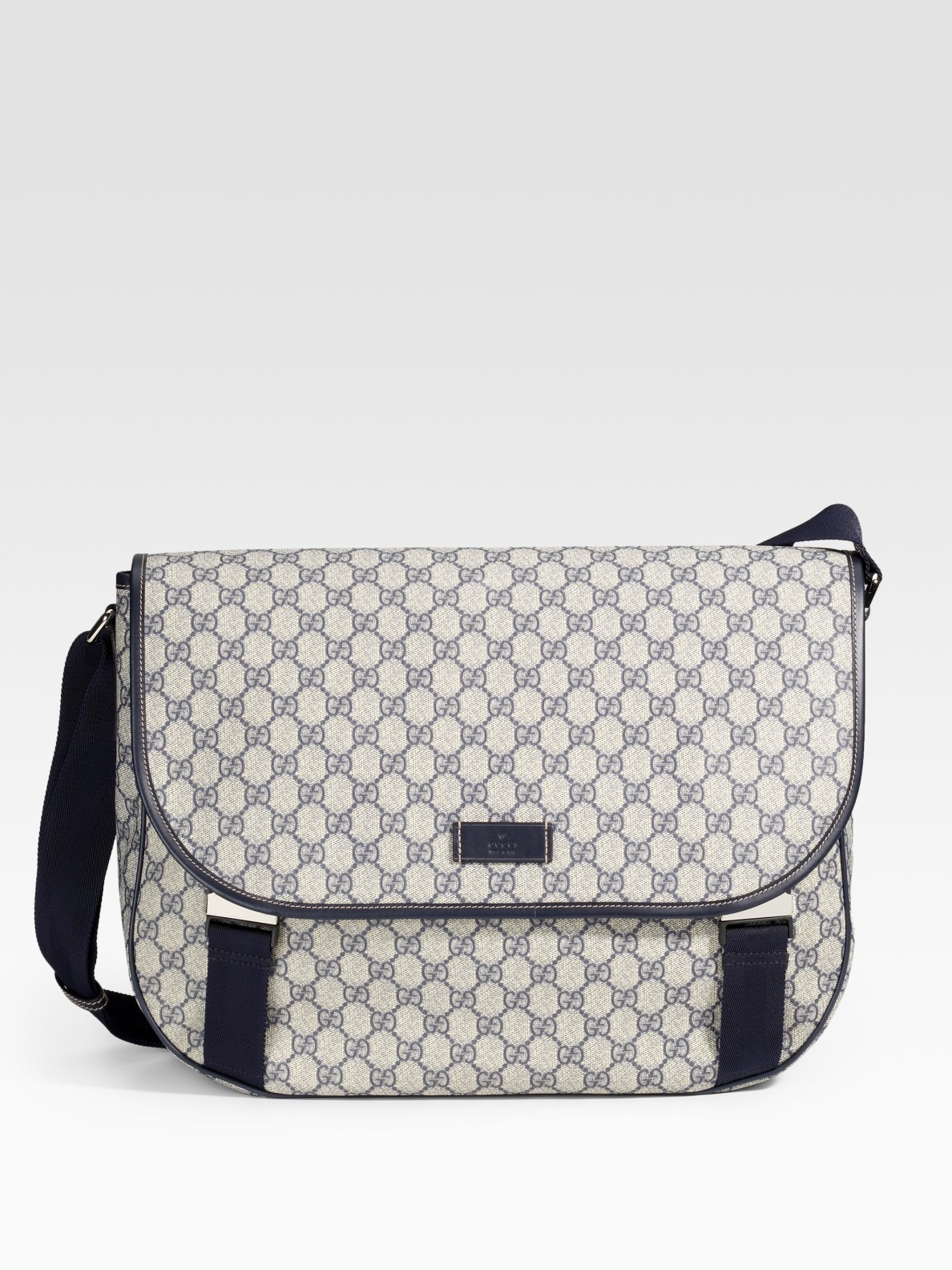 Gucci Flap Messenger Bag in Beige (Natural) for Men - Lyst