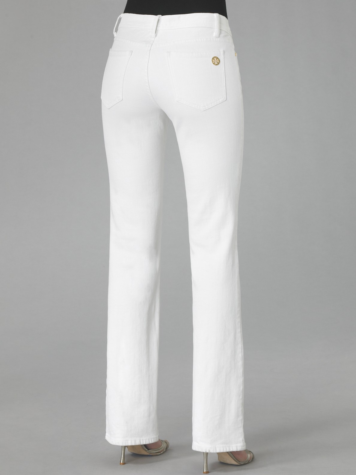 Tory Burch Tory Classic Jeans in White | Lyst