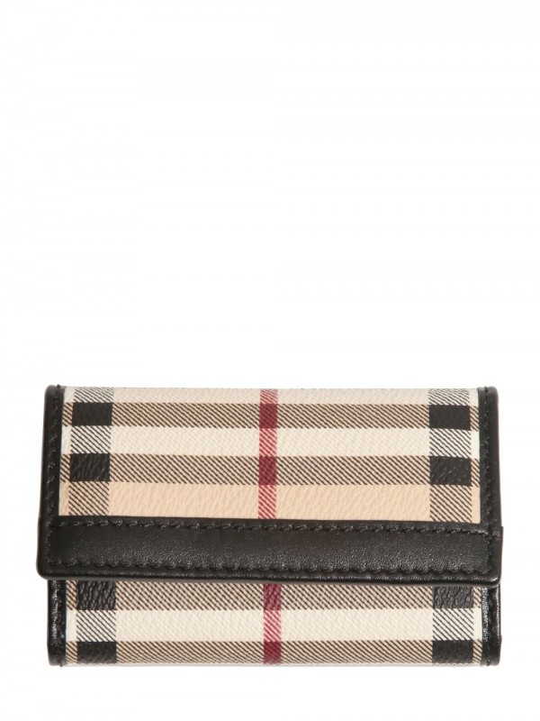 Burberry Classic Check Key Holder in 