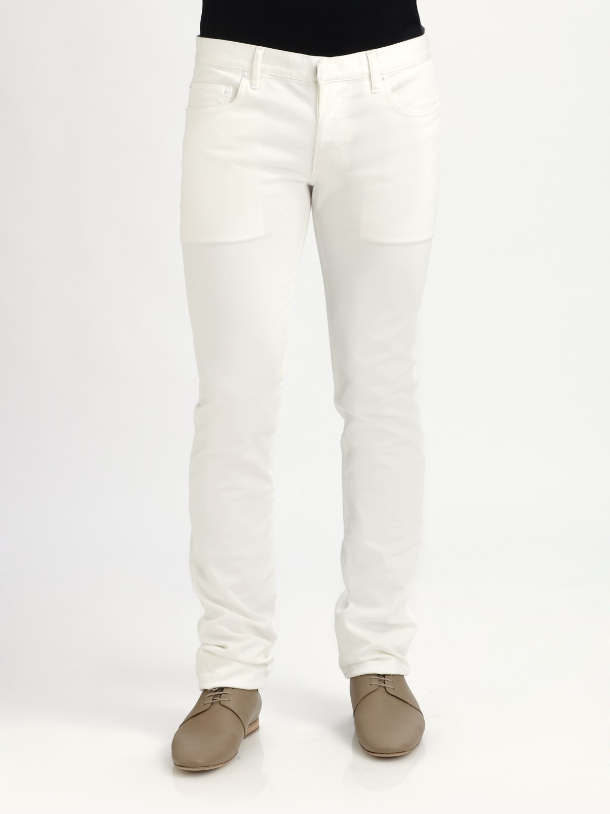 Dior Homme Slim-fit White Jeans for Men - Lyst