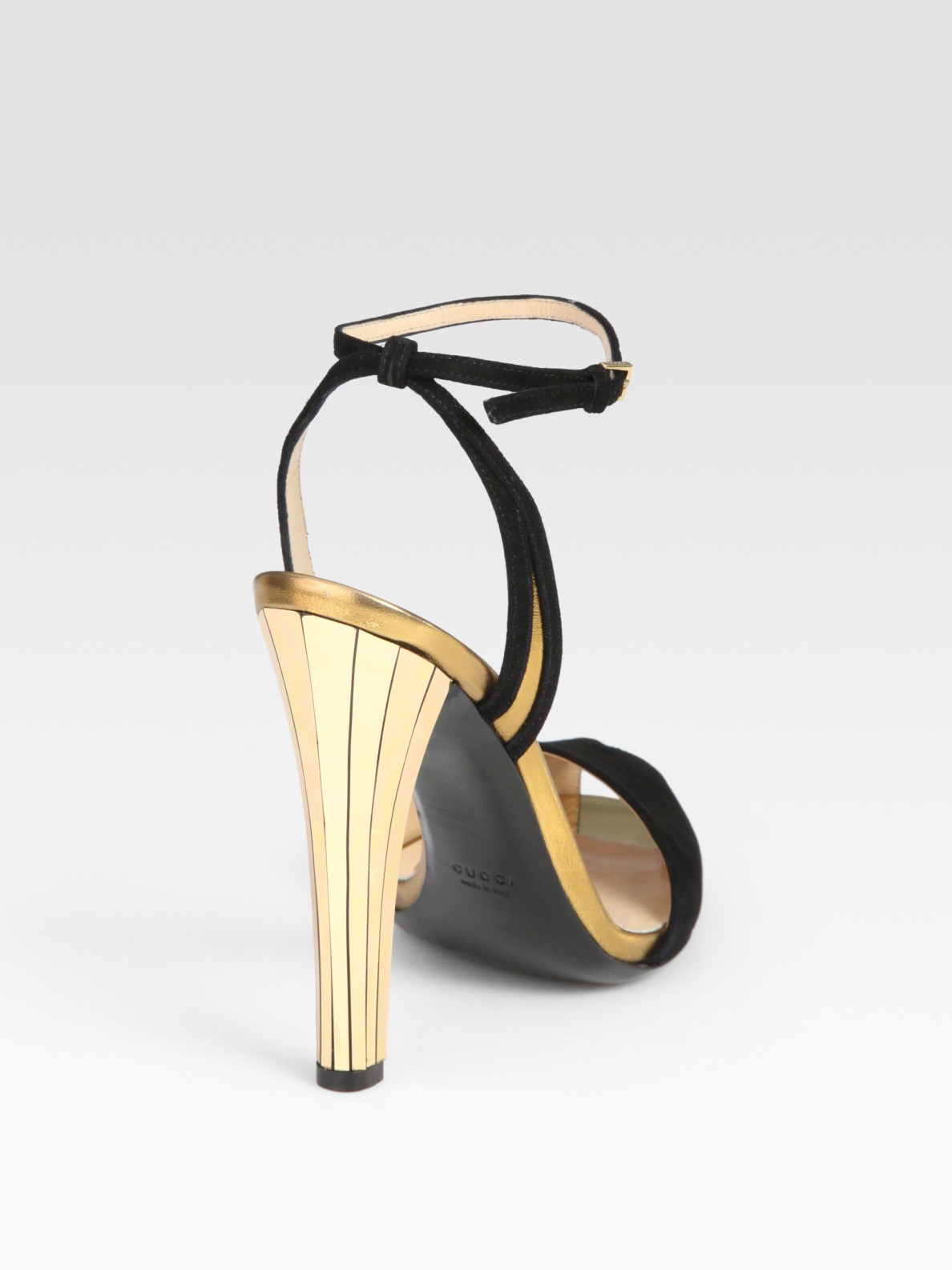 gucci suede sandals