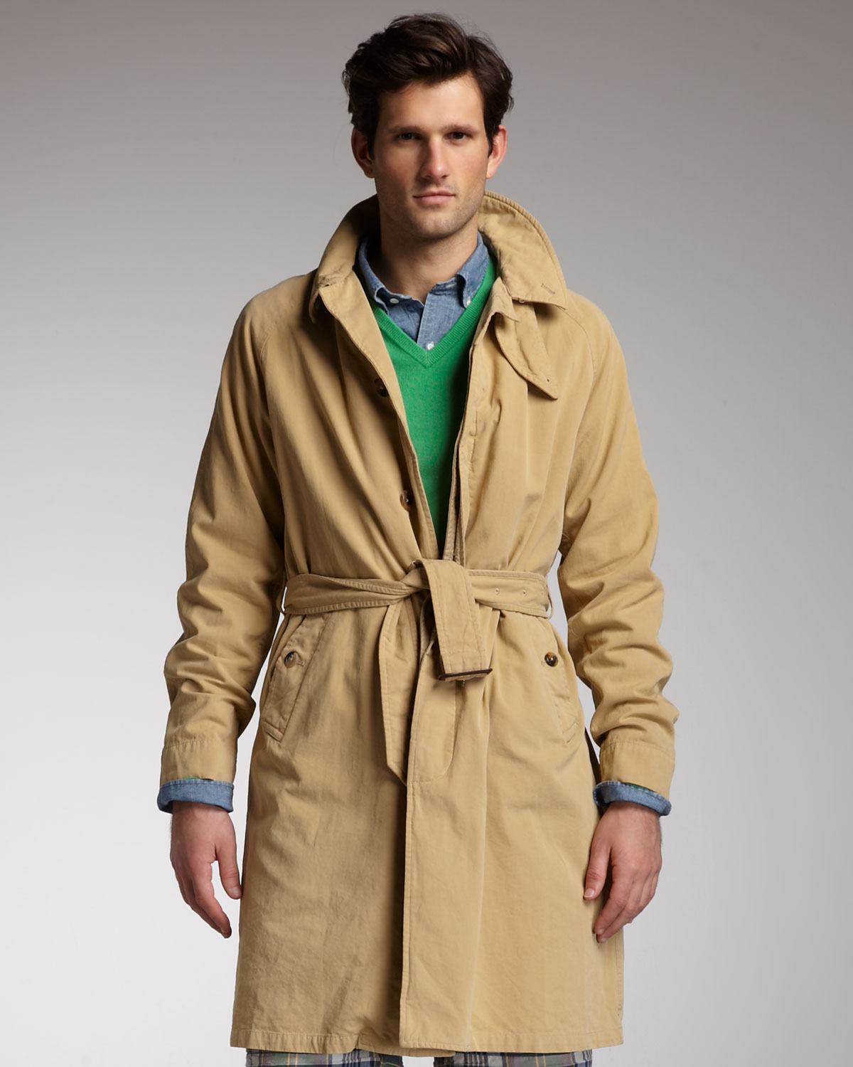 Polo Ralph Lauren Medway Walking Coat in Brown for Men (walking tan) | Lyst