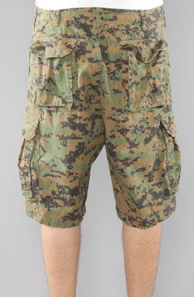 Rothco The Vintage Paratrooper Cargo Shorts In Olive Camo in Green for ...