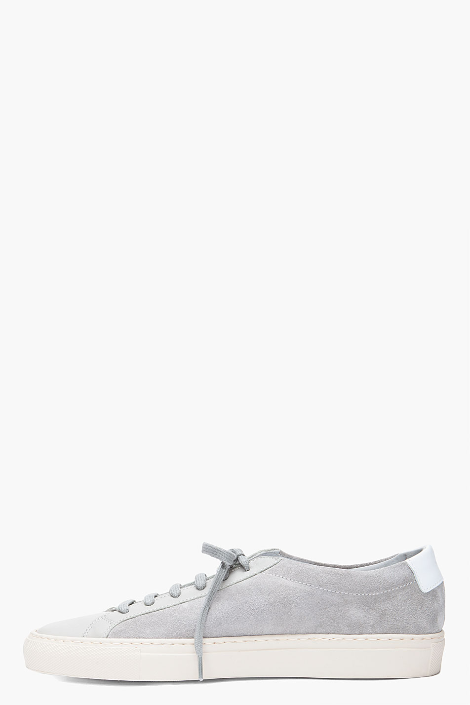 common projects gray suede