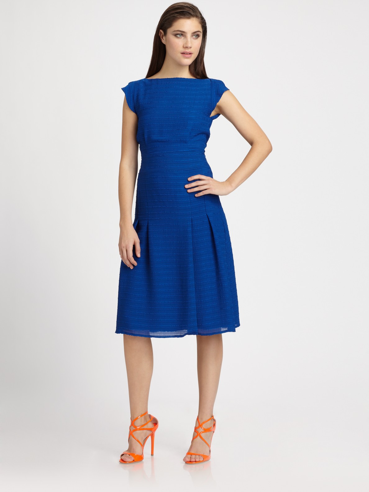 Nanette lepore Picture Day Dress in Blue | Lyst
