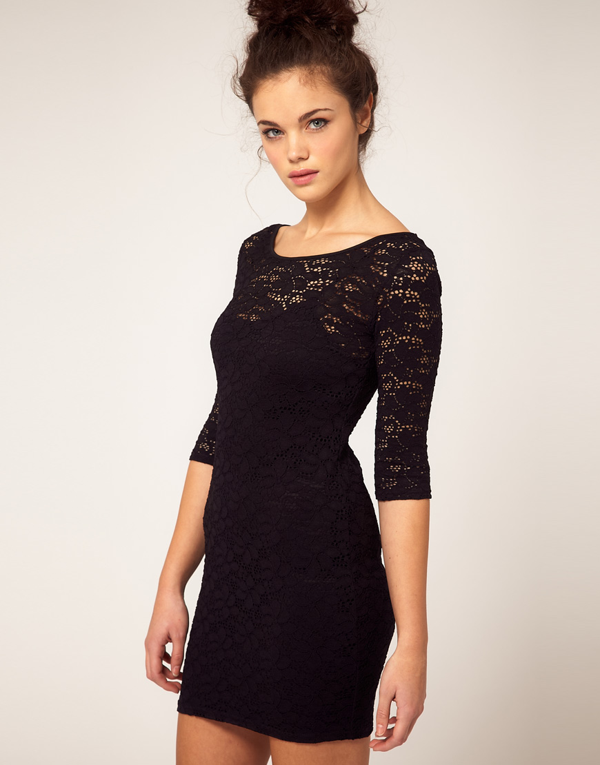river island dress lace