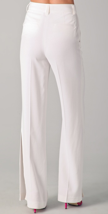 Side Split Cover-Up Pants & Reviews - White - Sustainable Cover-ups |  BERLOOK