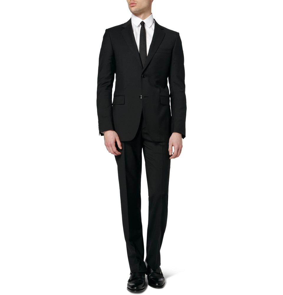 Gucci Brea Wool-twill Suit in Black for Men | Lyst