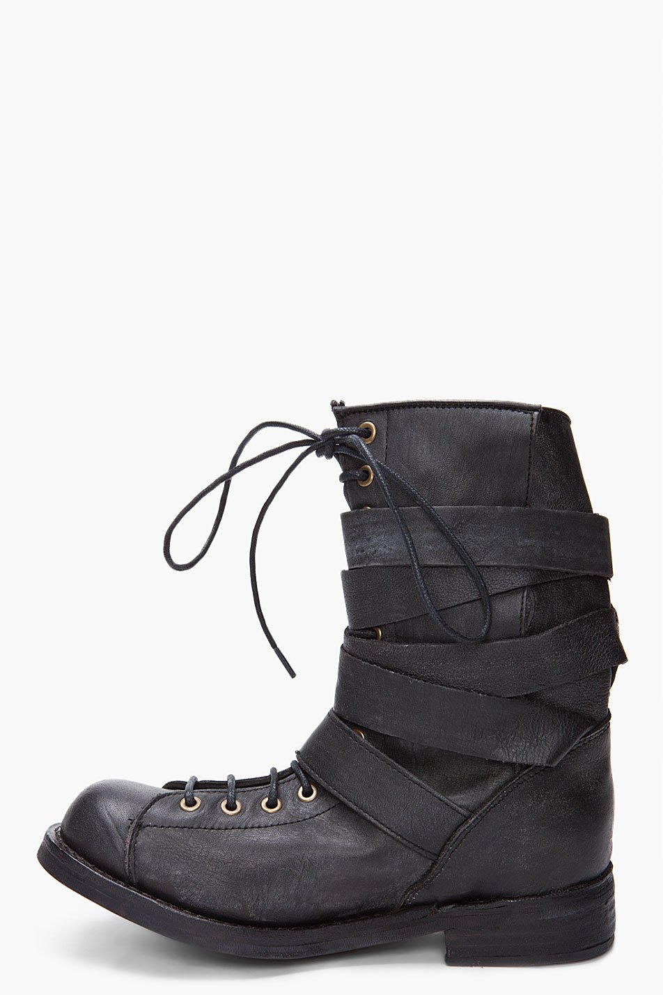Lyst - Jeffrey Campbell Black Fall Man Boots in Black for Men
