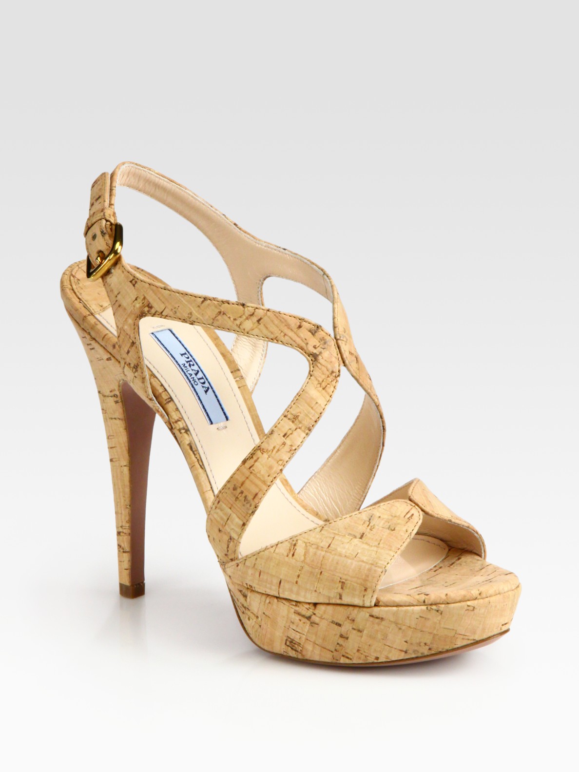 cork strap sandals