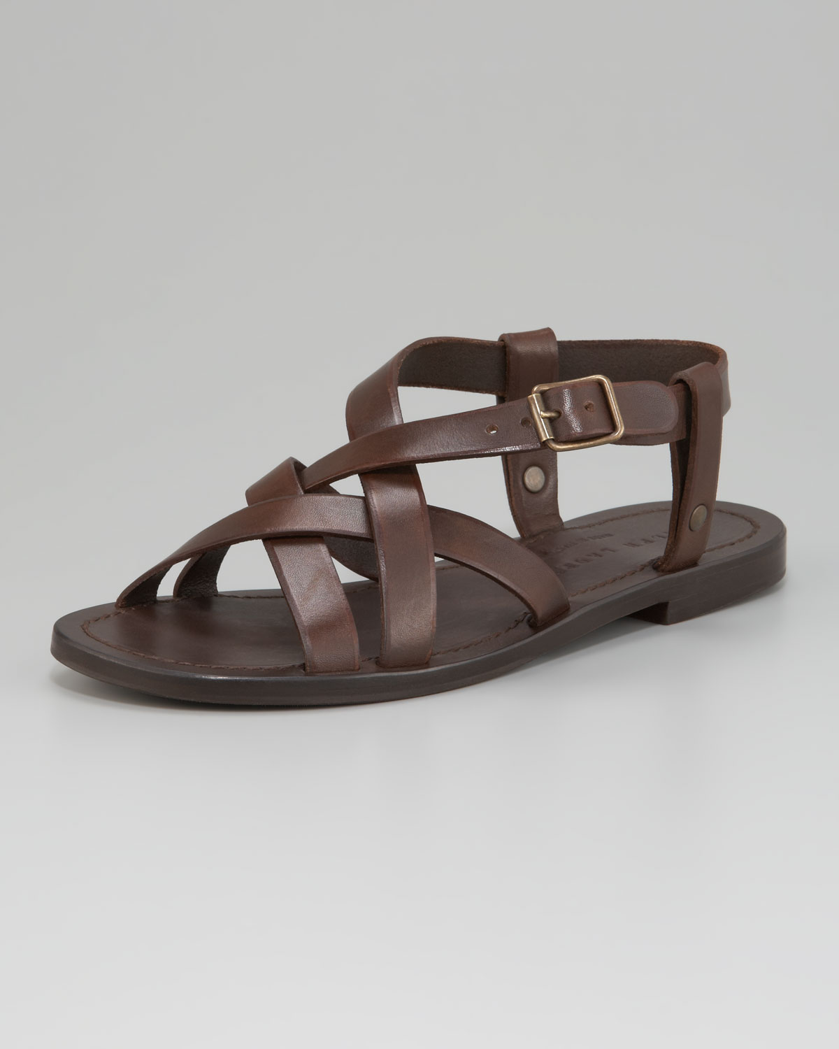 ralph sandal ralph ignon sandal in brown for lyst ralph sandal ralph ignon sandal in brown for lyst
