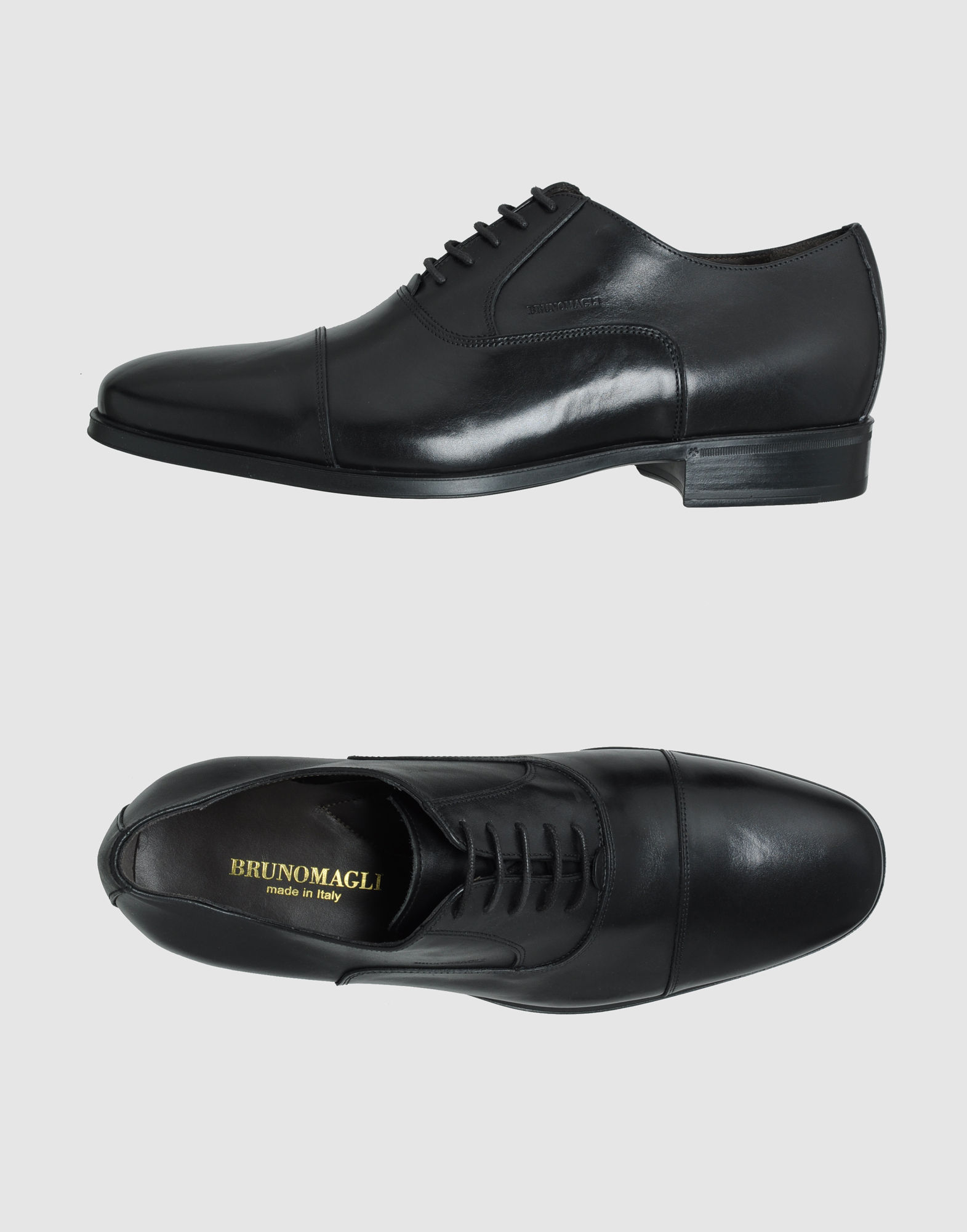 Bruno Magli Laced Shoes in Black for Men | Lyst