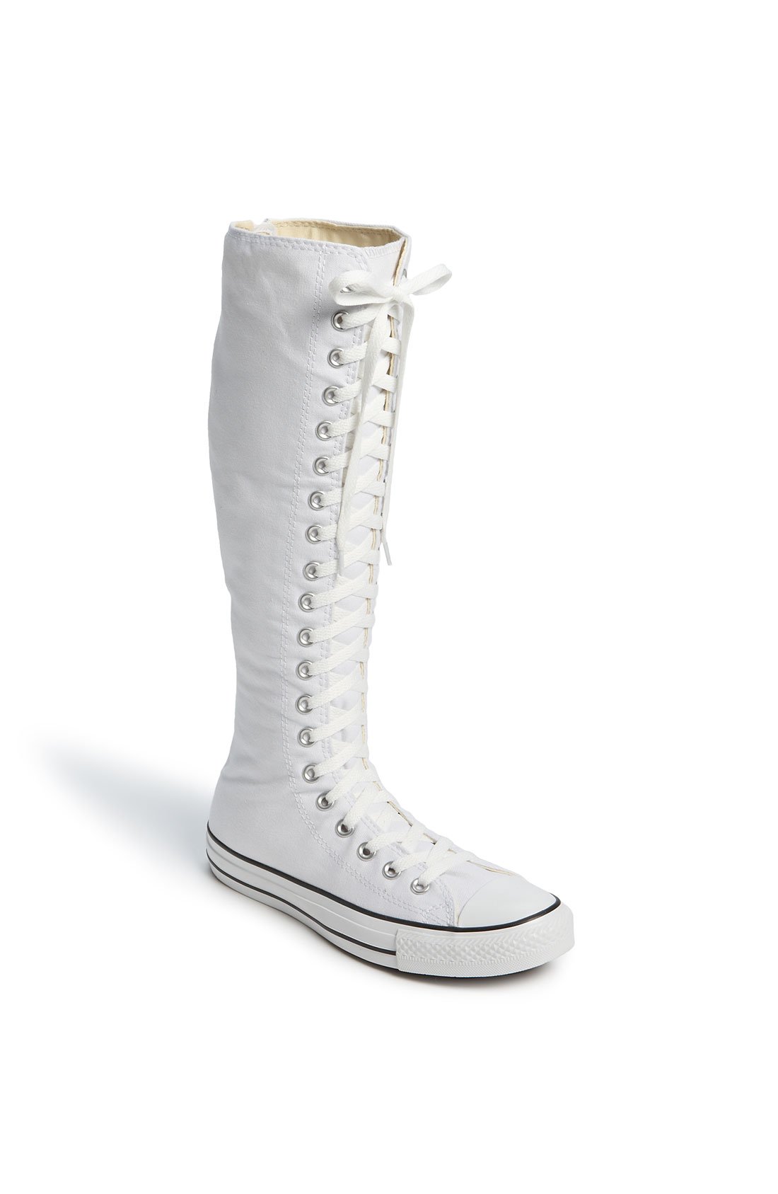 Converse Chuck TaylorÂ® Xx Hi Knee High Sneaker in White | Lyst