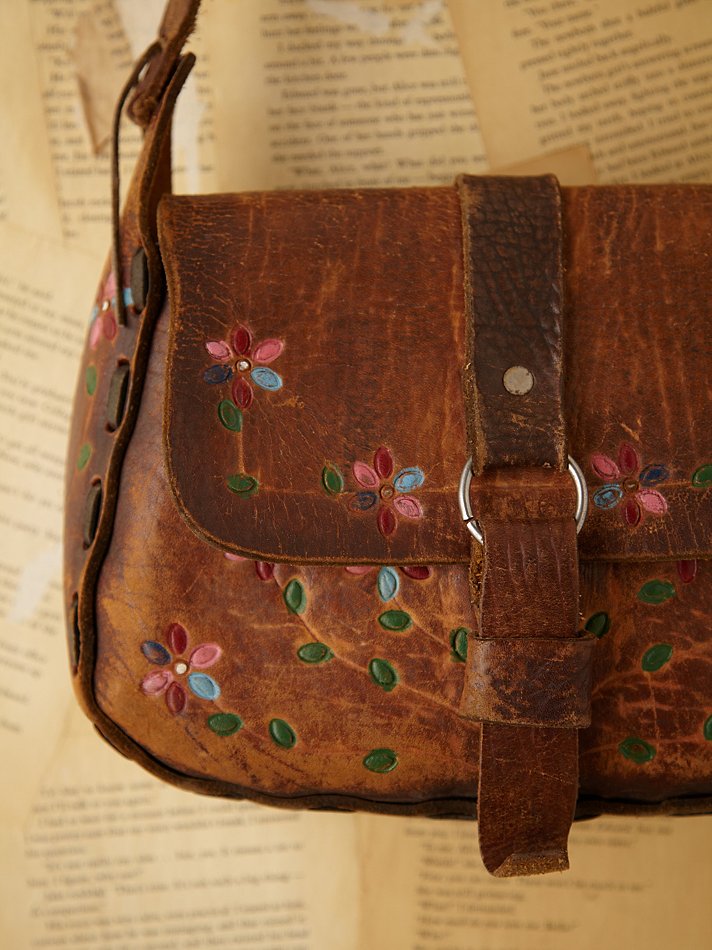 Lyst Free People Vintage Leather Bag In Brown Gallery