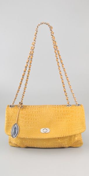 Elie Tahari Emory Handbag in Yellow (gold) | Lyst