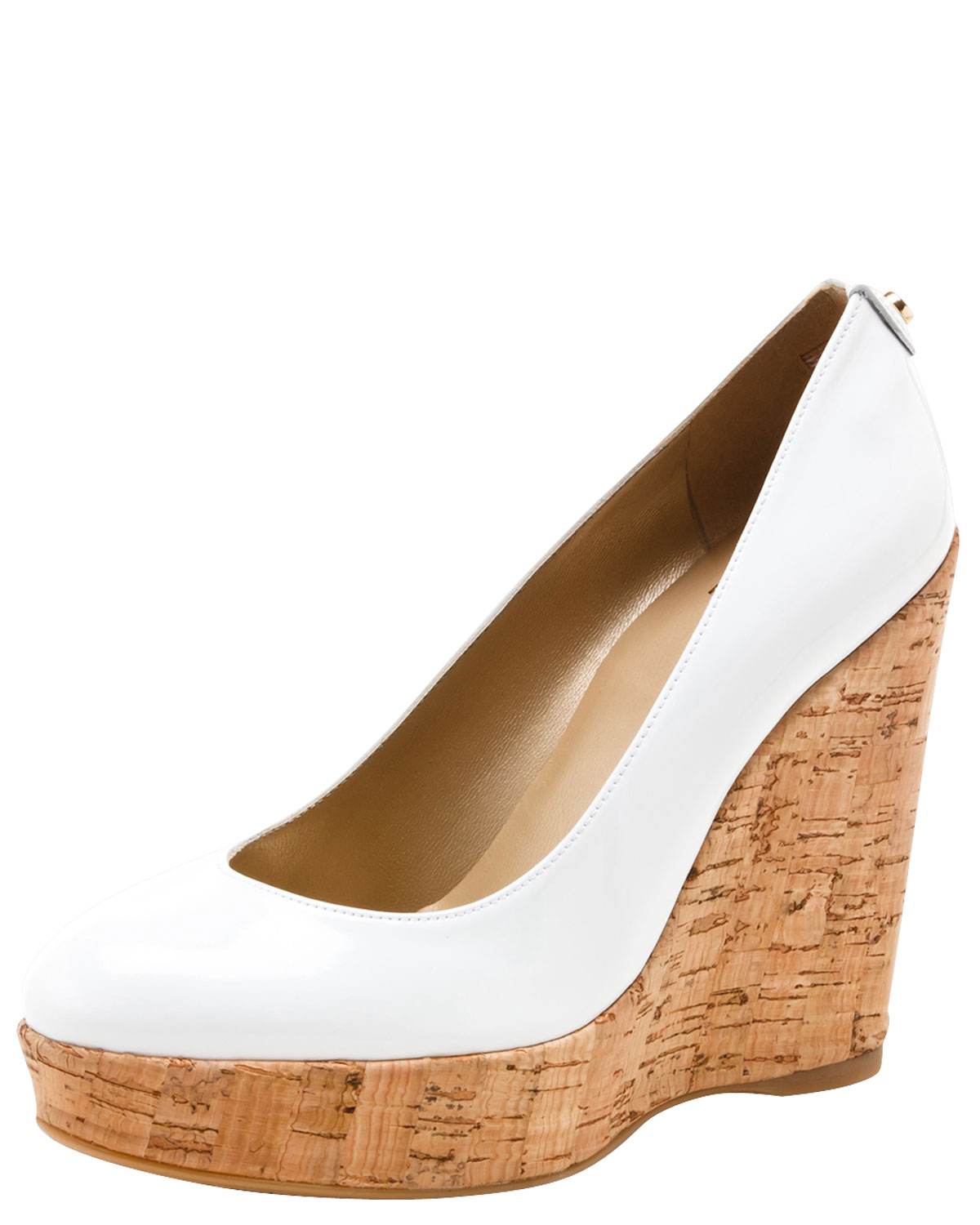 stuart weitzman cork pumps