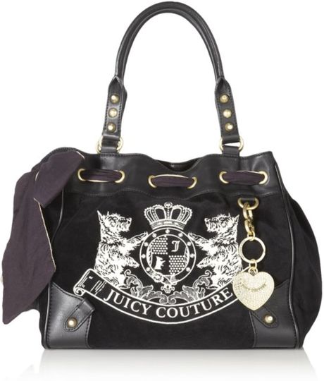 Juicy Couture Scottie Daydreamer Bag in Black | Lyst