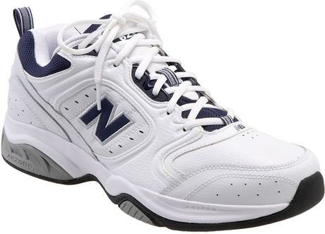 New Balance 623 Training Shoe in White for Men (white/navy) | Lyst