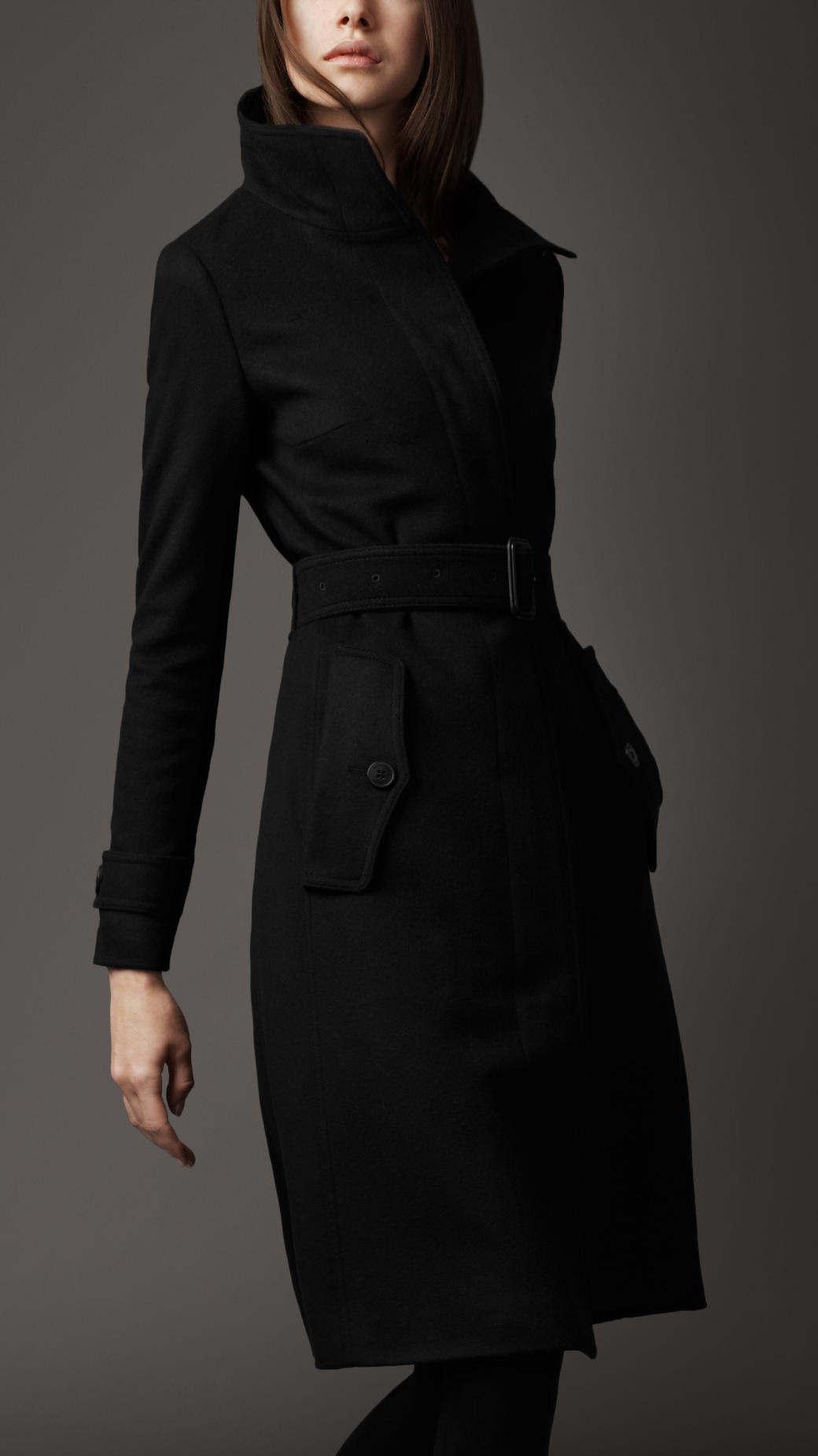 black cashmere jacket