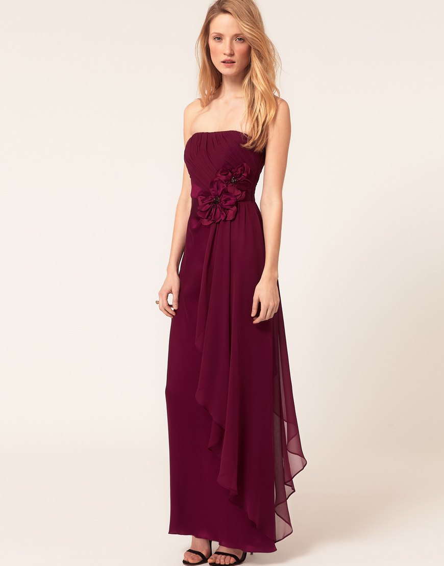 mulberry maxi dress