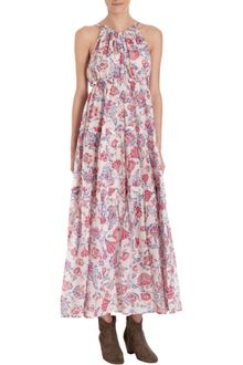Etoile Isabel Marant Jill Floral-print Cotton-blend Maxi Dress in ...