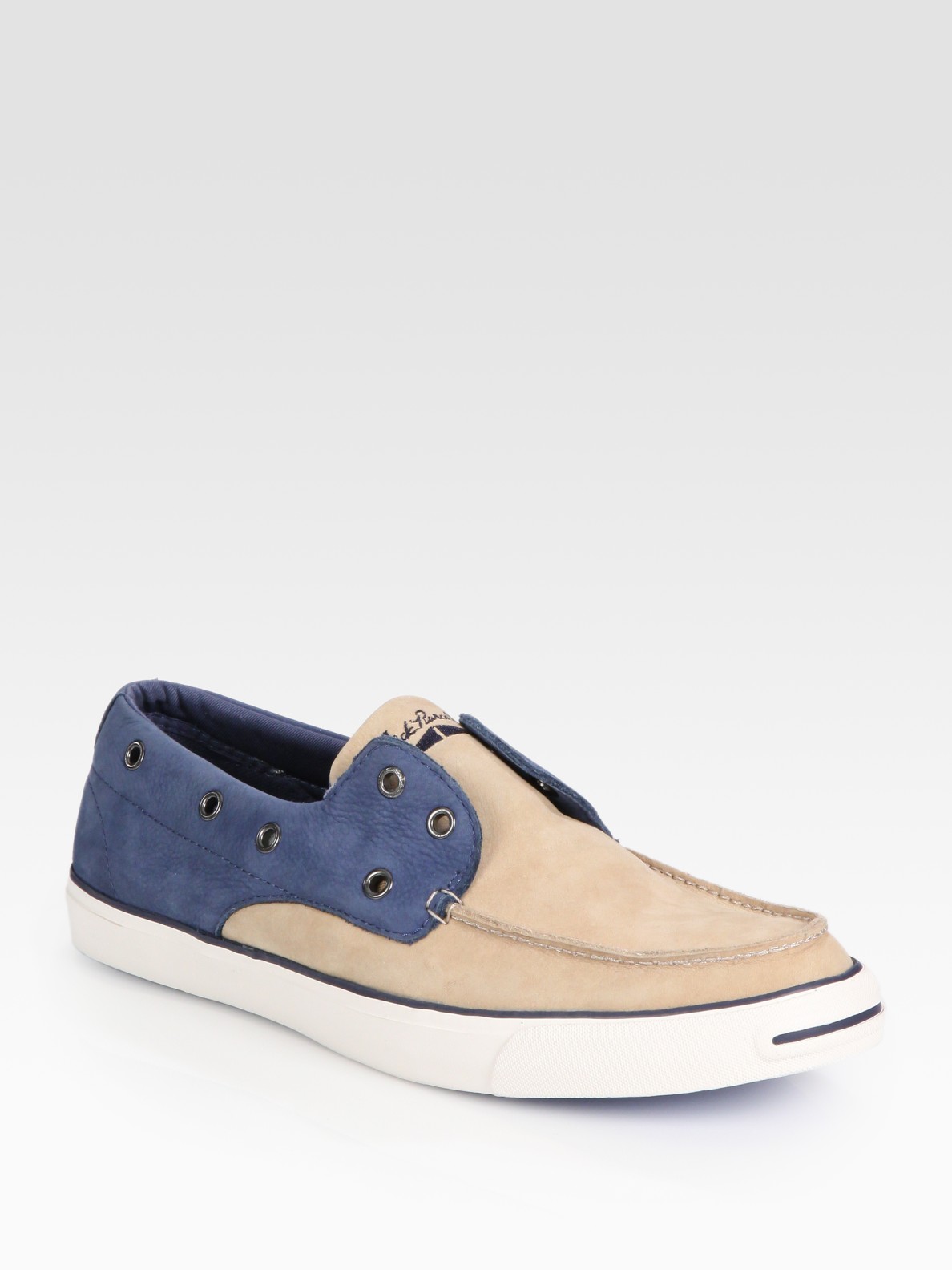 converse jack purcell boat shoe