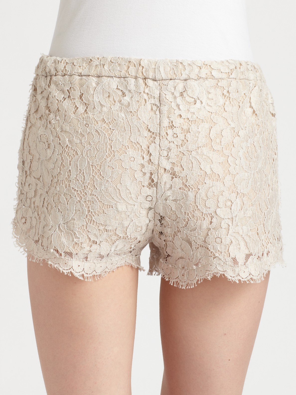 Petite White Paperbag Highwaisted Denim Shorts | Missguided Ireland