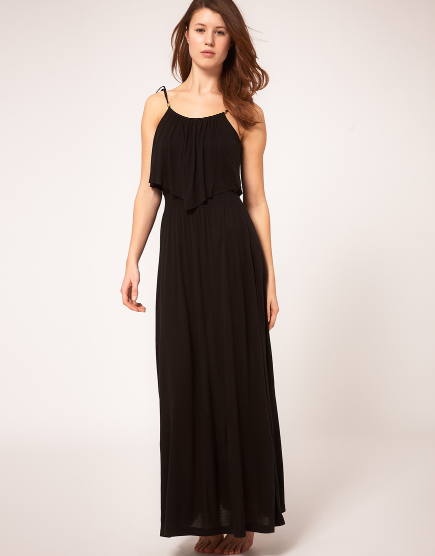 2 layer maxi dress