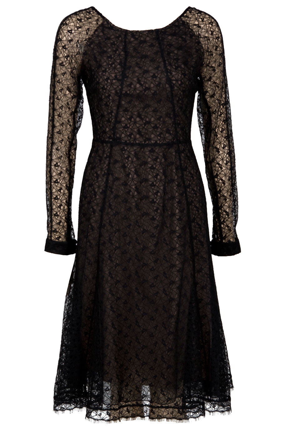 Lyst - Erdem Giselle Dress in Black