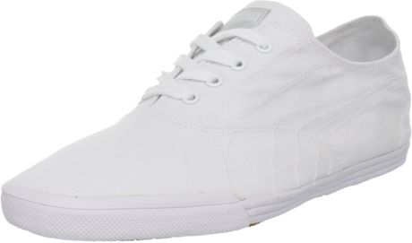 Puma Mens Tekkies Lace Up Fashion Sneaker in White for Men | Lyst