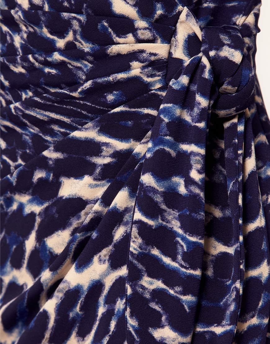 coast animal print dress