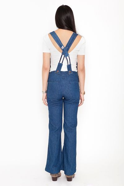 Nasty Gal Blue Jean Baby Overalls in Blue | Lyst