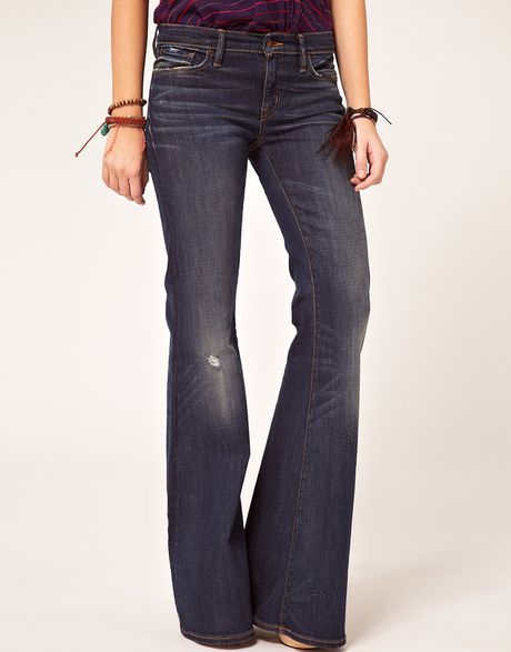 Ralph Lauren Denim & Supply By Ralph Lauren Bell Dark Wash Flared Jeans ...