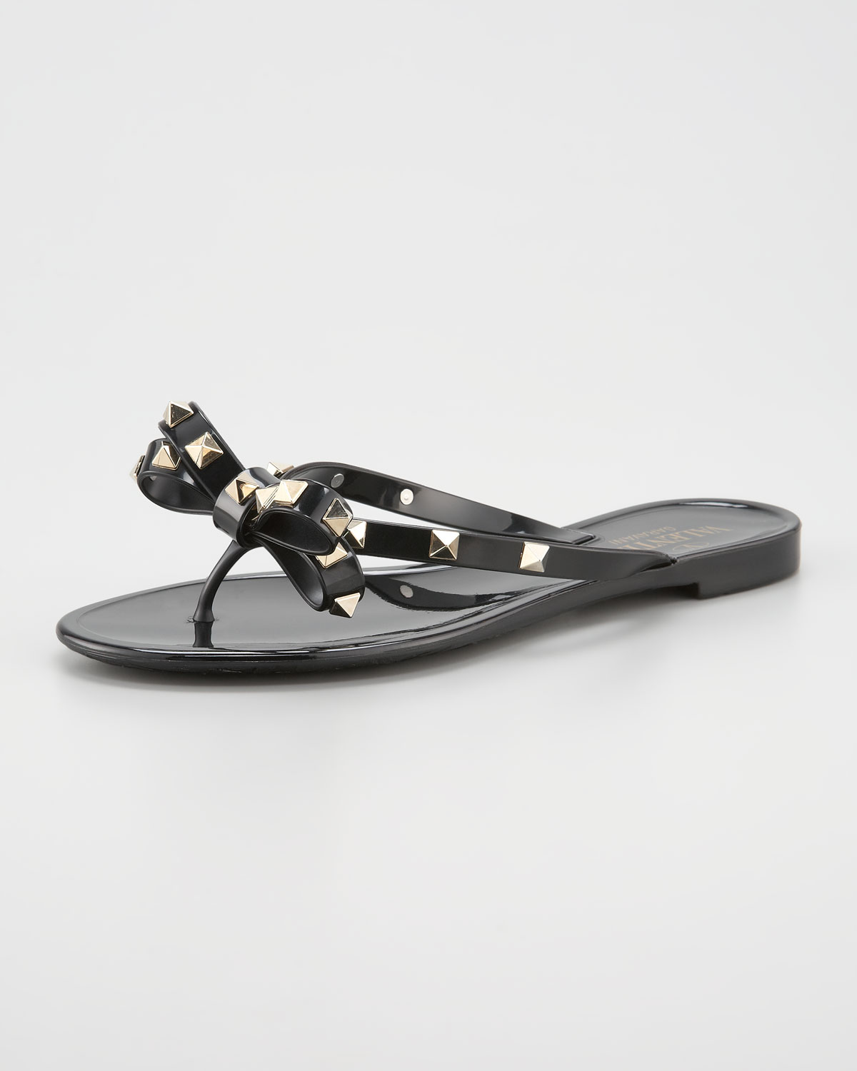 valentino rockstud bow