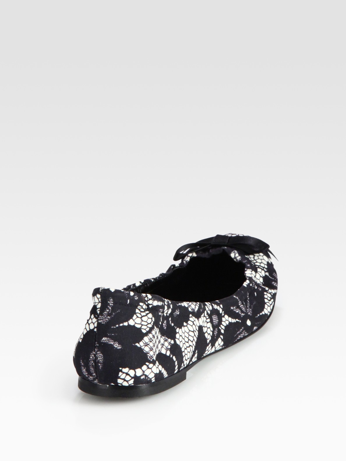 dolce and gabbana lace flats