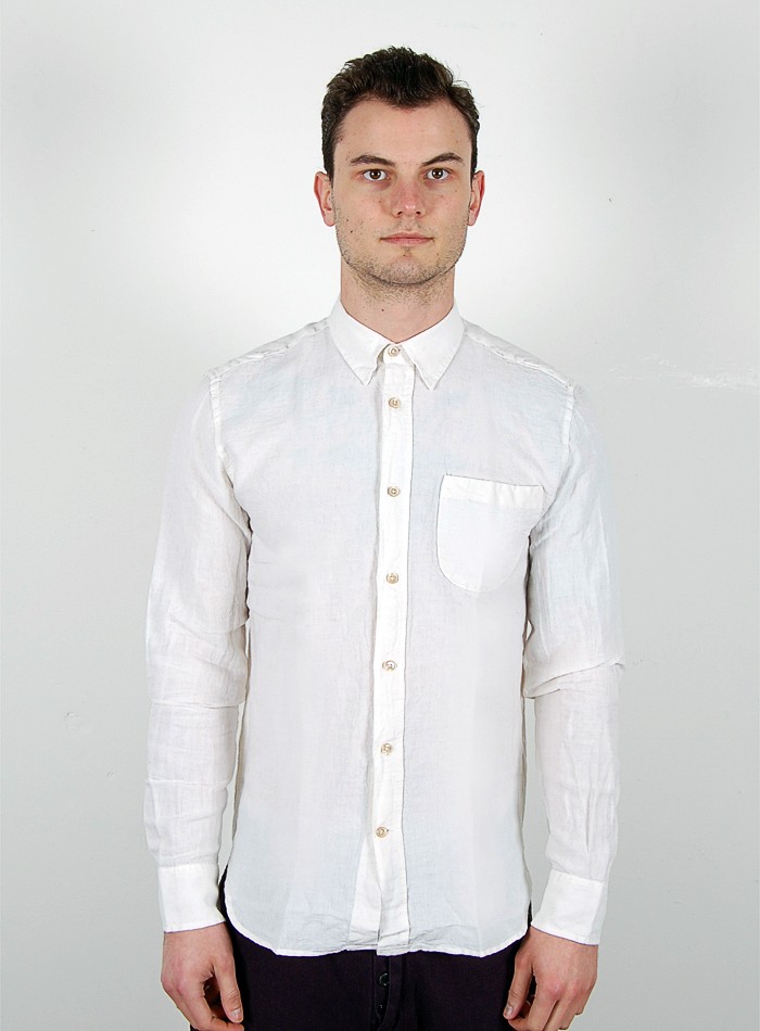 Our Legacy Generation Shirt White Linen in White for Men | Lyst
