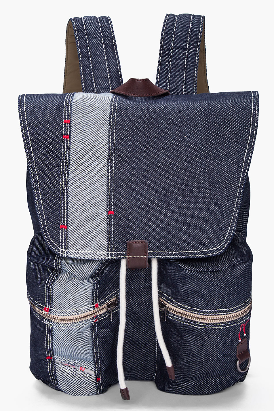 Lyst Diesel Brave Denim Backpack in Blue for Men