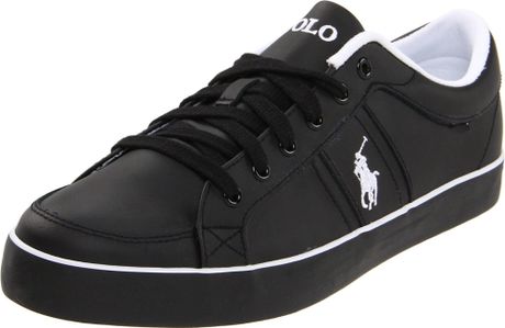 Polo Ralph Lauren Mens Bolingbrook Sneaker in Black for Men (black ...