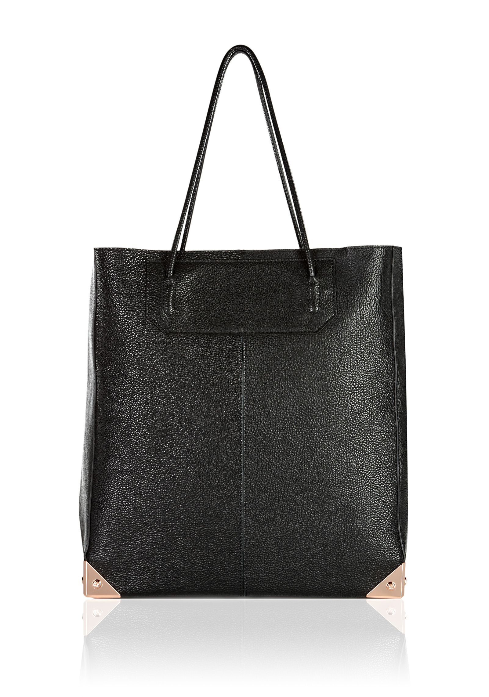Lyst - Alexander Wang Prisma Tote with Rose Gold Hardware in Black