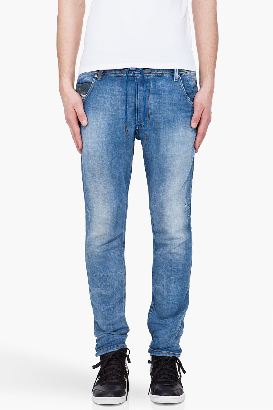 DIESEL Krooley Jogg Jeans in Blue for Men - Lyst