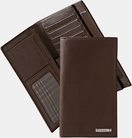mens personalized brown leather checkbook wallet mens personalized brown leather checkbook wallet