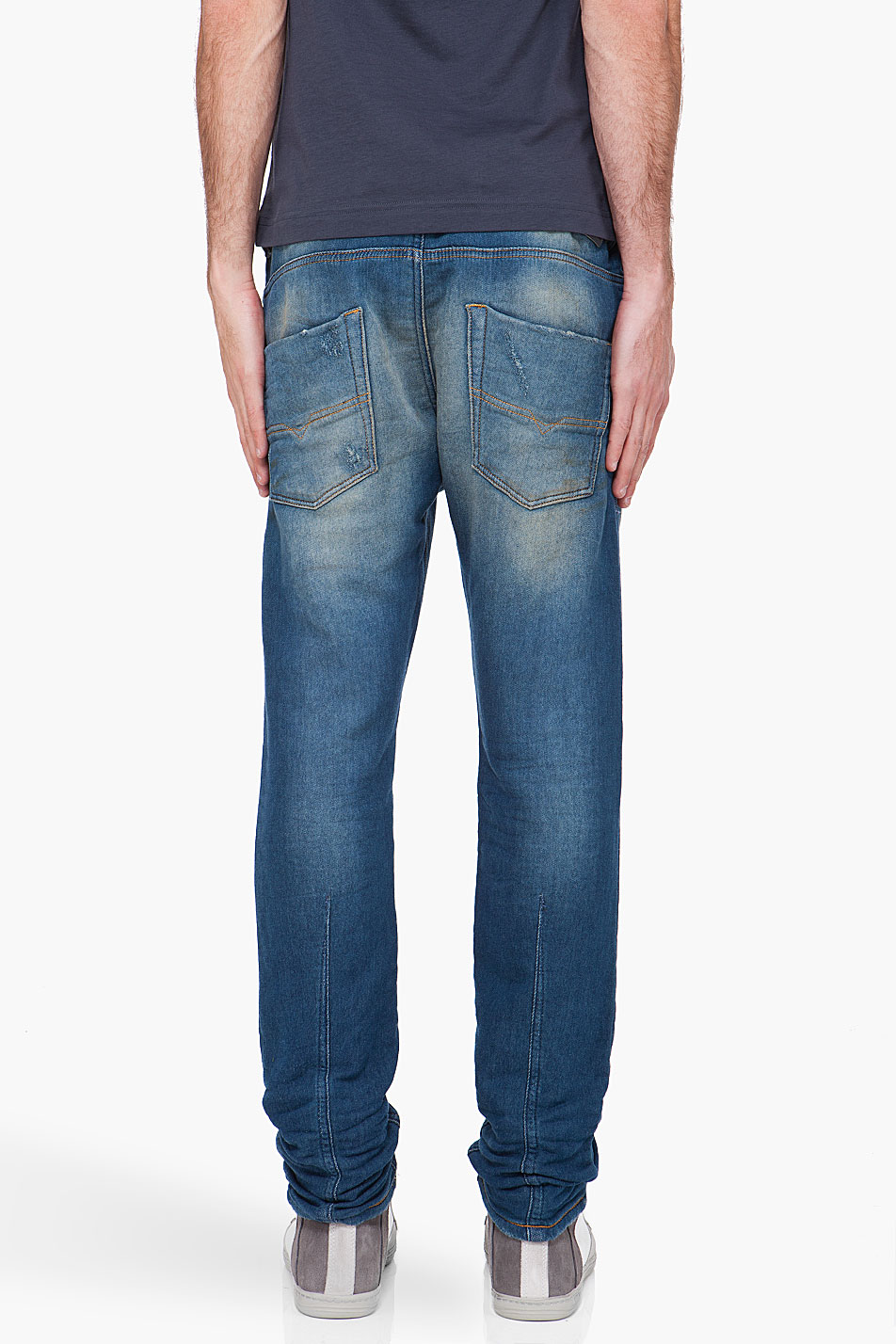 Diesel Krooley 800a Jogg Jeans in Blue for Men | Lyst