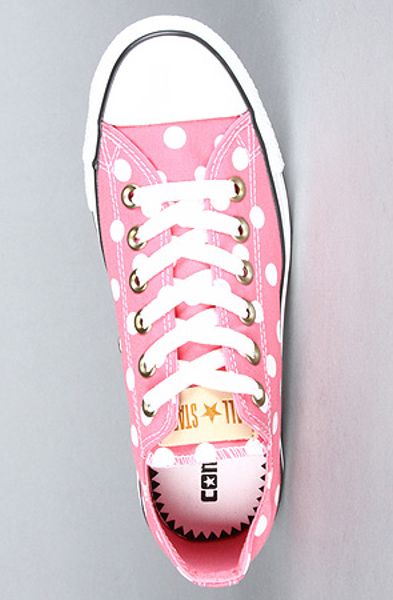 Converse The Bleach Polka Dot Chuck Taylor All Star Sneaker in Pink in ...