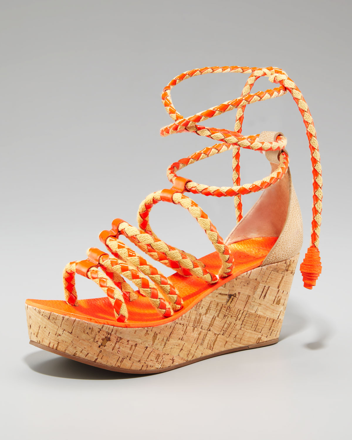 Orange Tory Burch Sandals - BAHIA HAHA