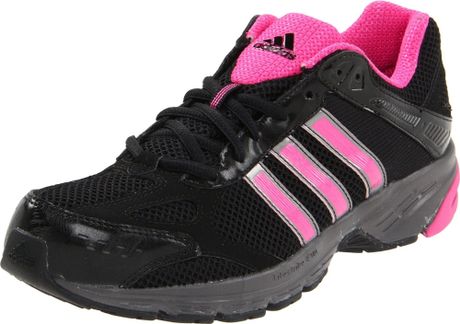 Adidas Womens Duramo 4 Running Shoe in Black (black/radiant pink/sharp ...
