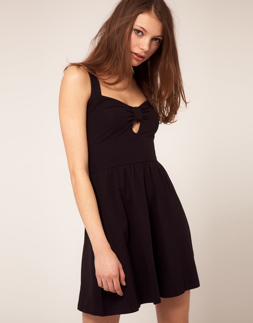 Lyst - Asos Sundress With Sweetheart Neck in Black