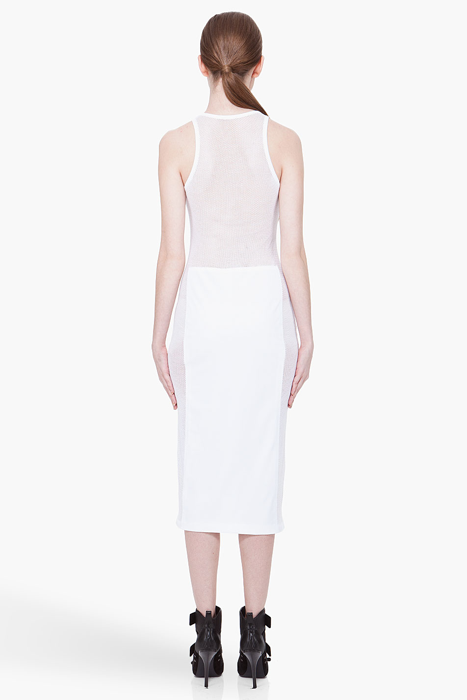 net white dress