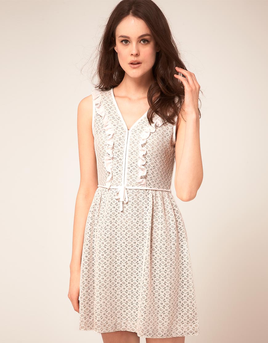 jaeger lace dress