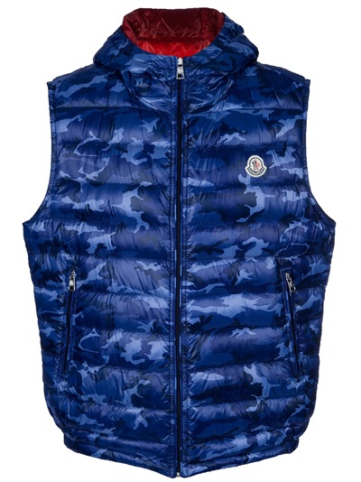 moncler camo gilet