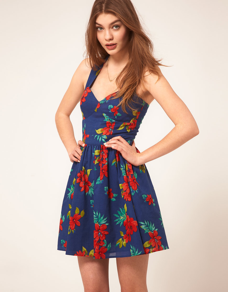 Collection Floral Summer Dresses Pictures - Reikian